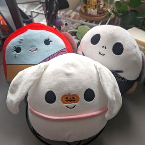 6.5" Nightmare Before Christmas Squishmallow Bundle